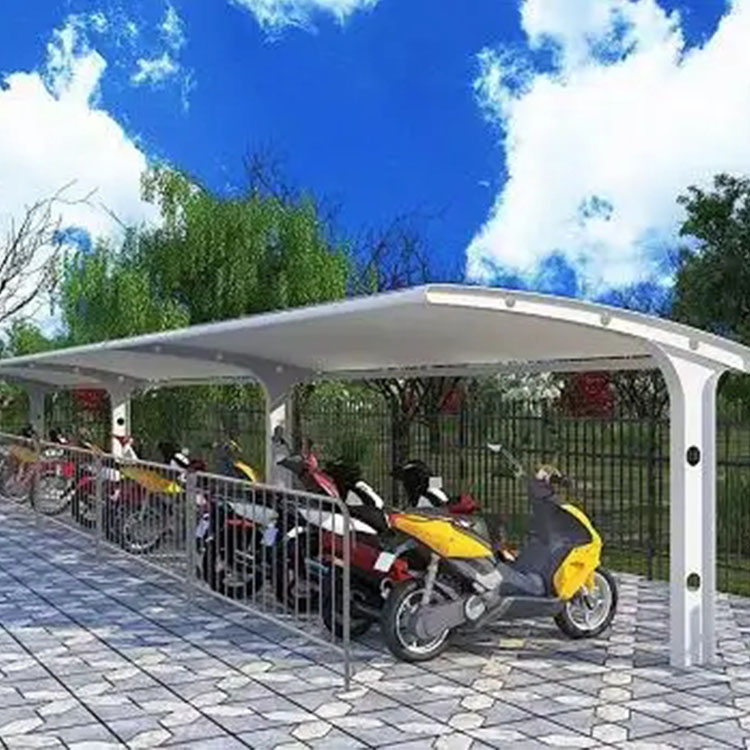 常州膜结构电动车棚